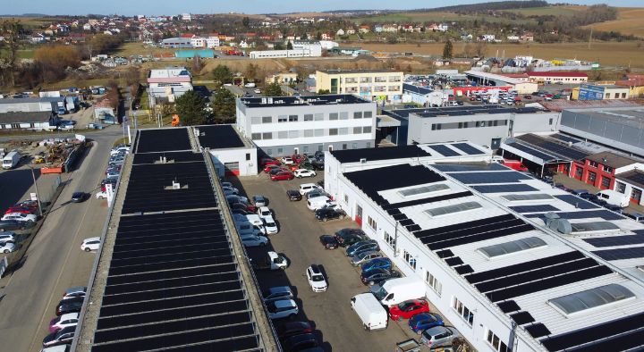Fotovoltaická elektrárna 300 kWp v Malenovicích